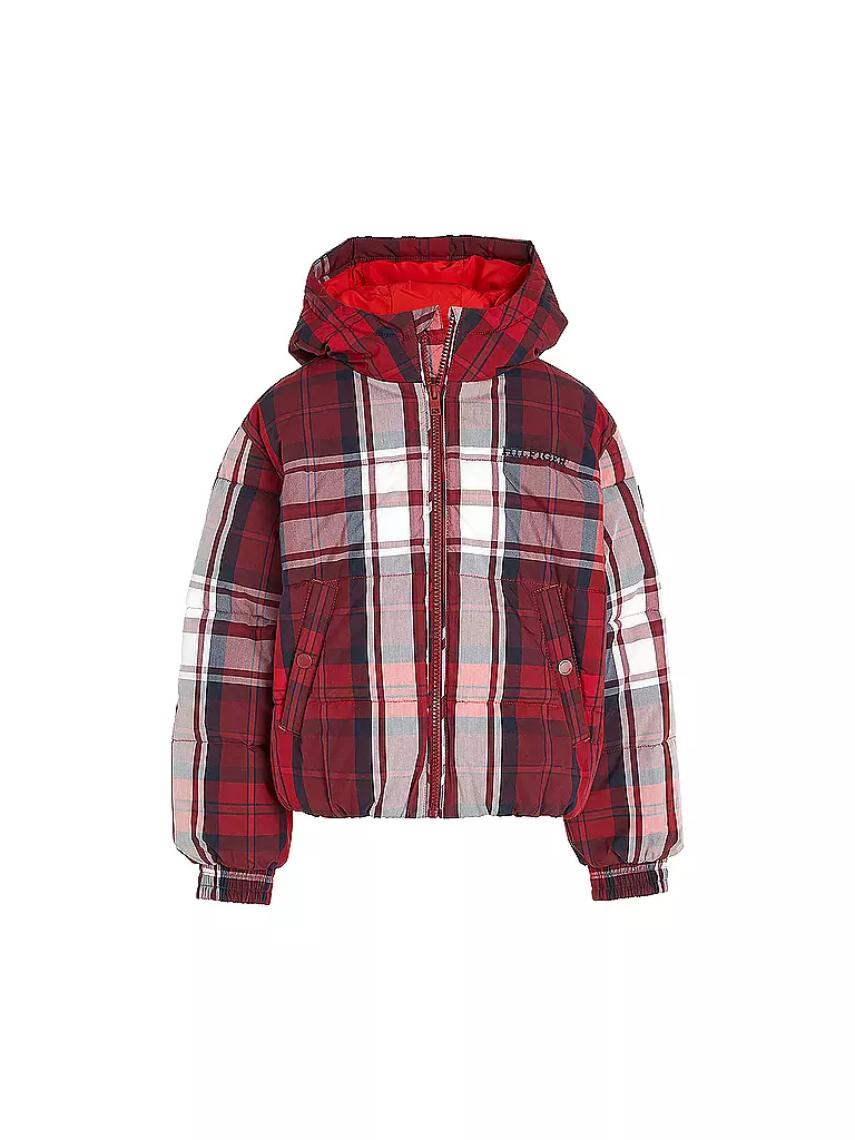TOMMY HILFIGER Mädchen Jacke rot