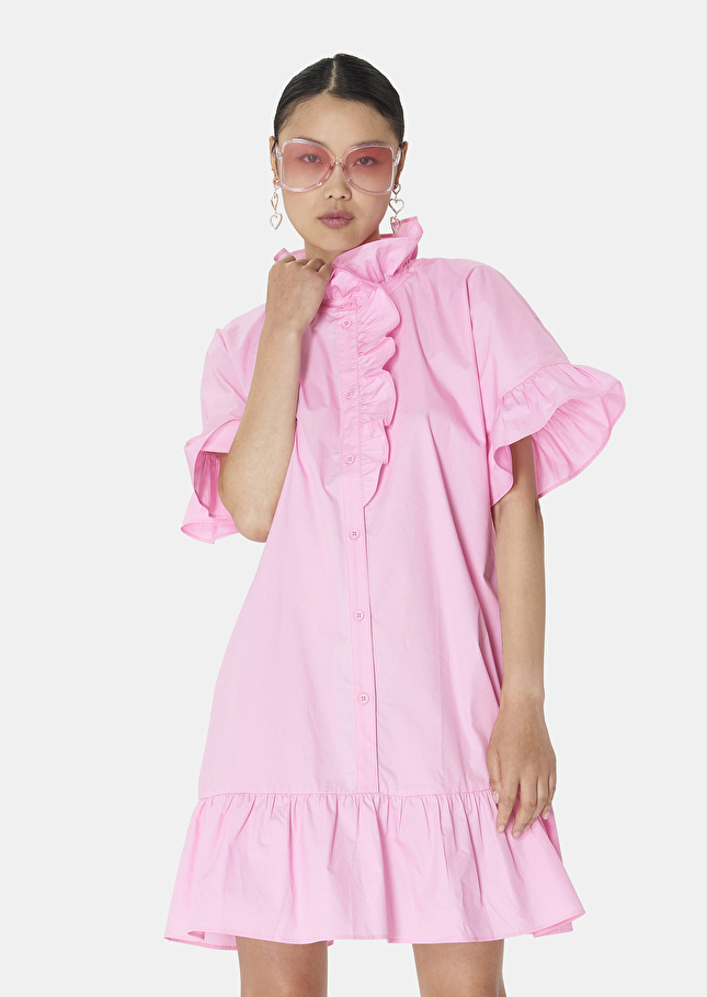 Robe Ripolinerose en popeline
