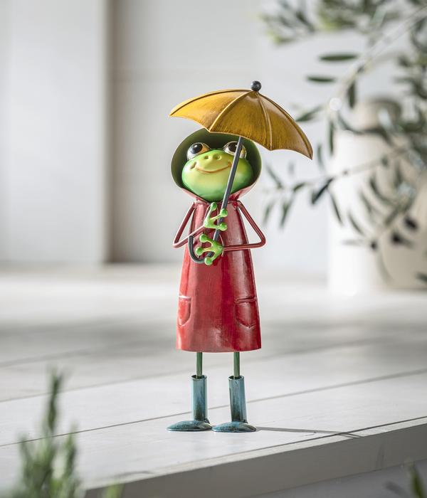 Dehner Eisen-Frosch mit Schirm