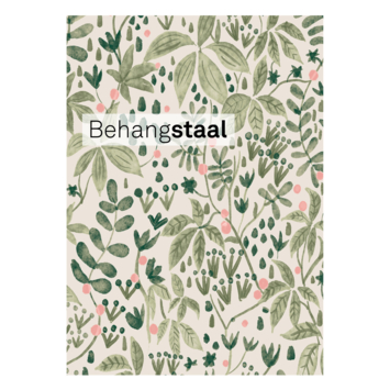 Behangstaal vliesbehang Penney vintage groen (dessin 120969)