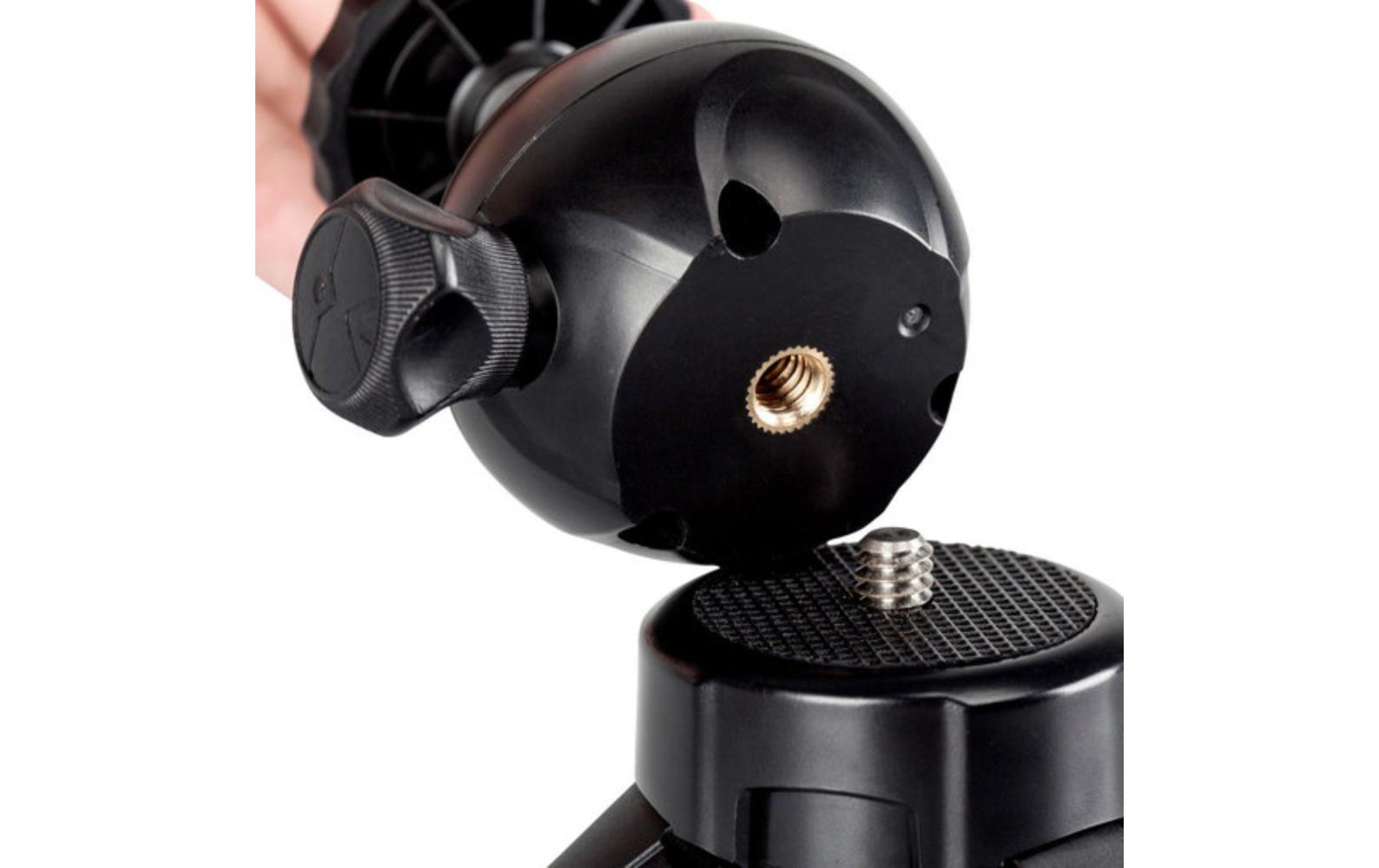 Stativ 3T-05phMinistativ mit Handyklemme und Fernauslöser