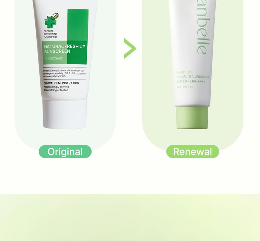 LANBELLE - Fresh Up Moisture Zonnebrandcrème