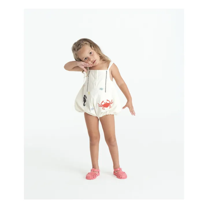 Esther Barboteuse Vero Mer | Blanc