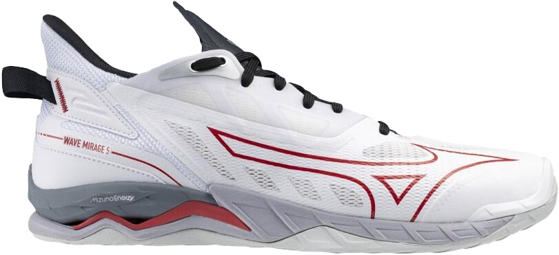 Wave Mirage 5 Herre White/Salsa/Black