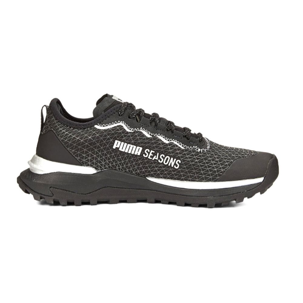 Puma VOYAGE NITRO 2 GTX - Chaussures Trail Homme puma black/metallic silver
