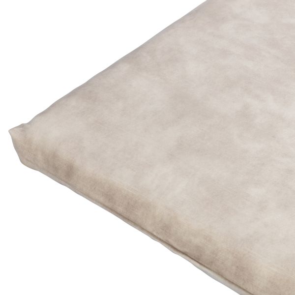 Kidsmill Velours Boxmatras Hoes Natural 75 x 95 cm