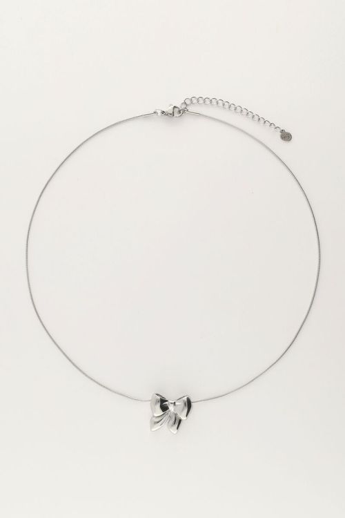 Fijne ketting met strikje