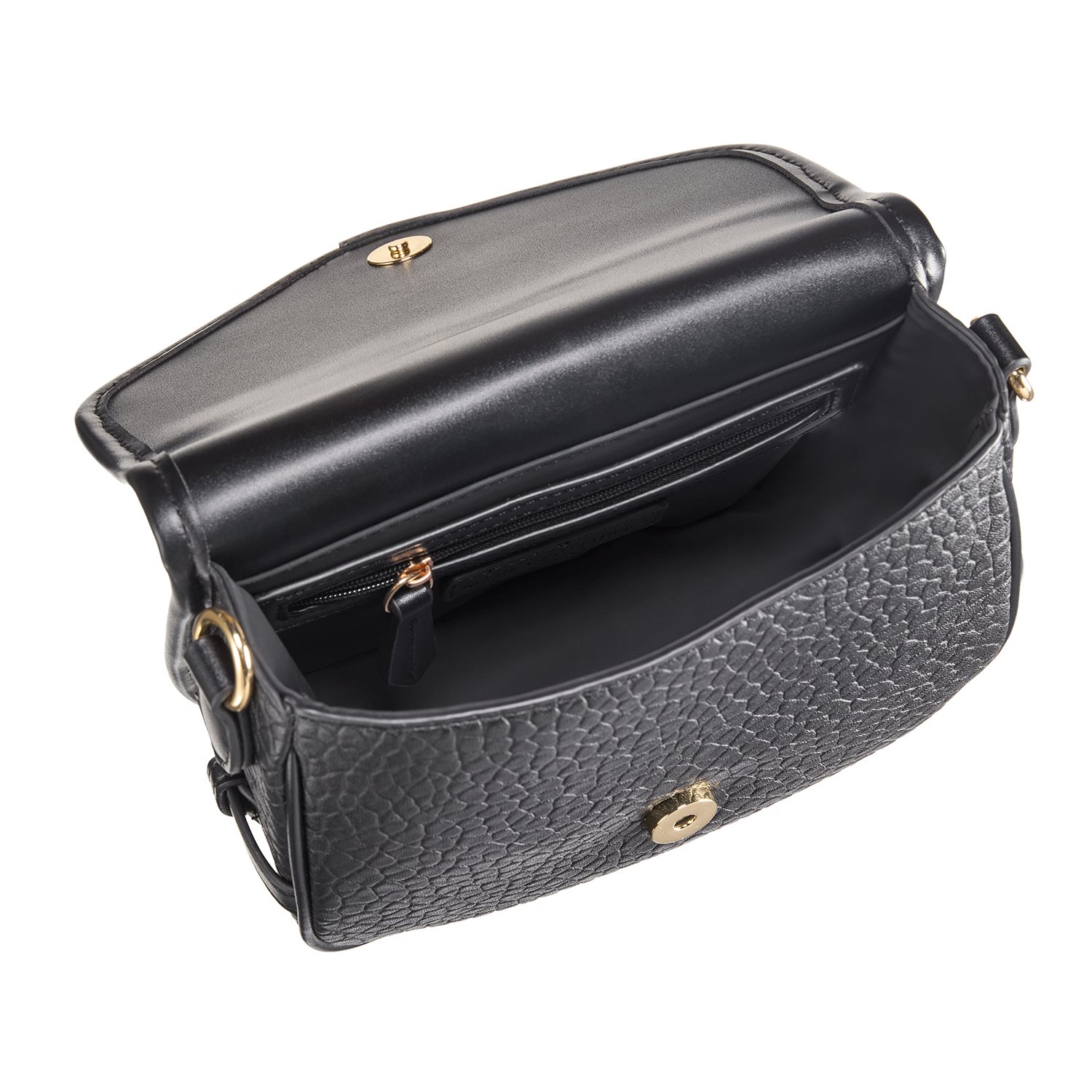 Valentino Zeno Flap Bag nero