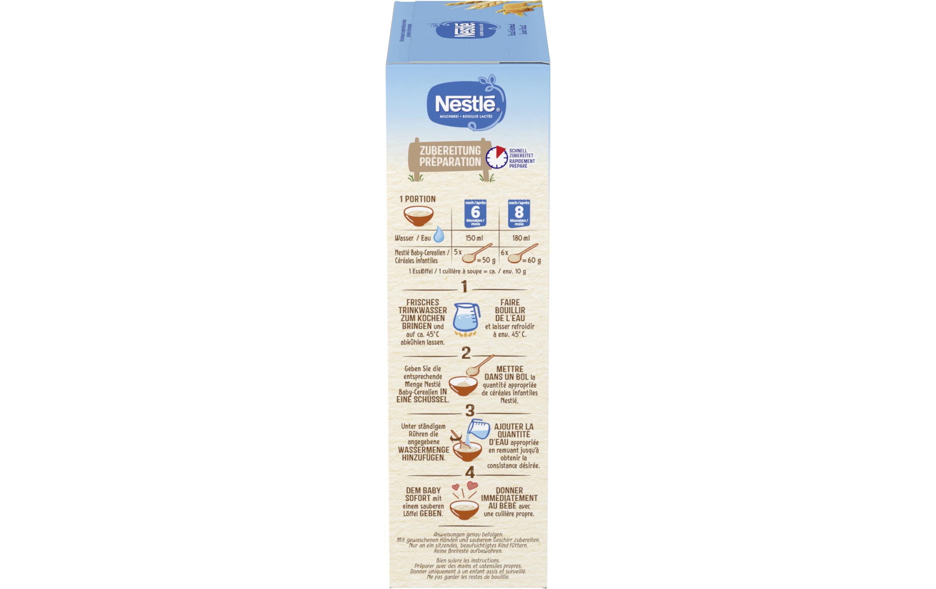 Milchbrei Biscuit-Geschmack 450gGetreidebeikost