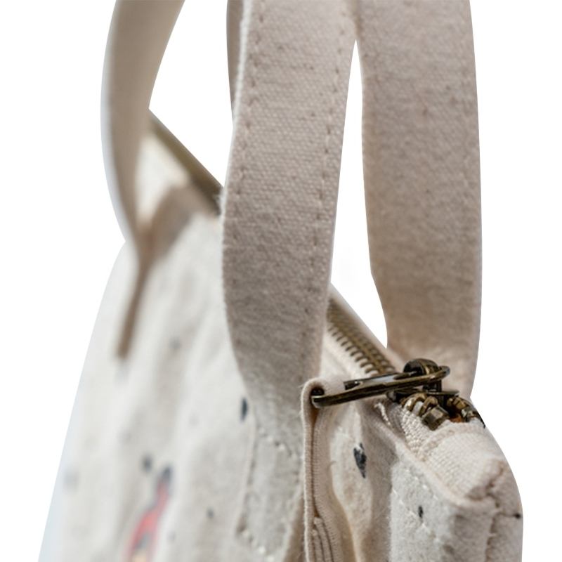Miss NELLA Canvas Makeup Bag