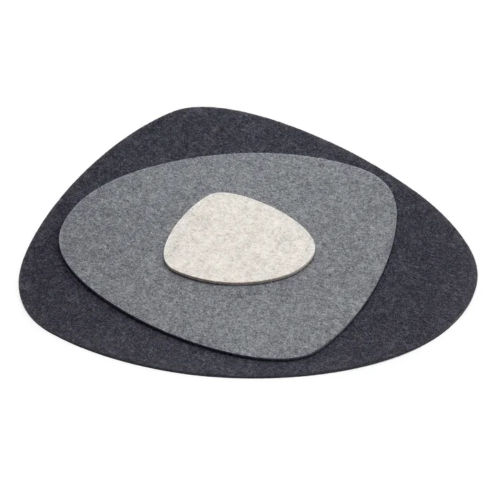 Hey Sign - Tischset Stone, 3 mm, anthrazit