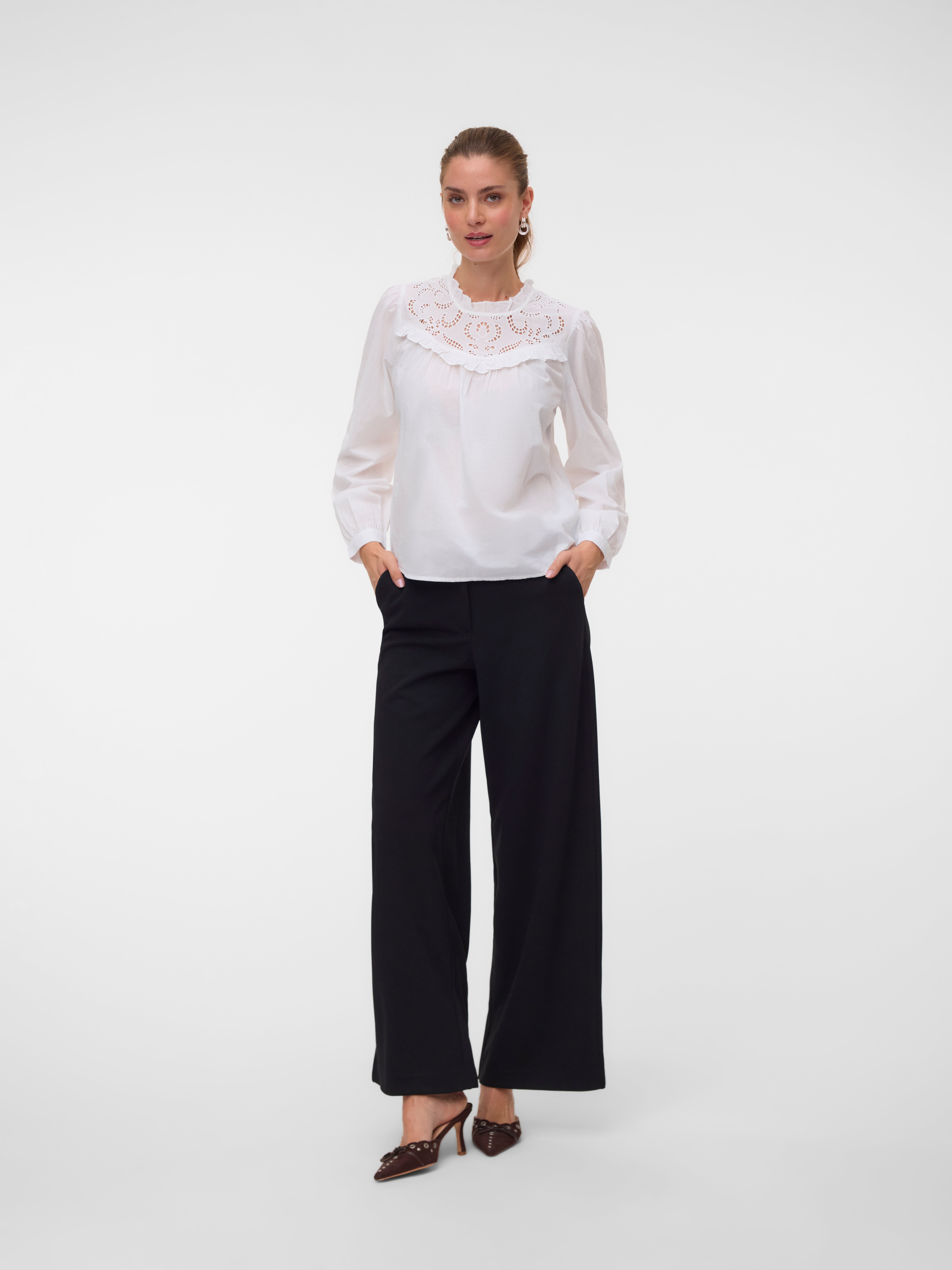 VMZAMIRA Mid waist Broek