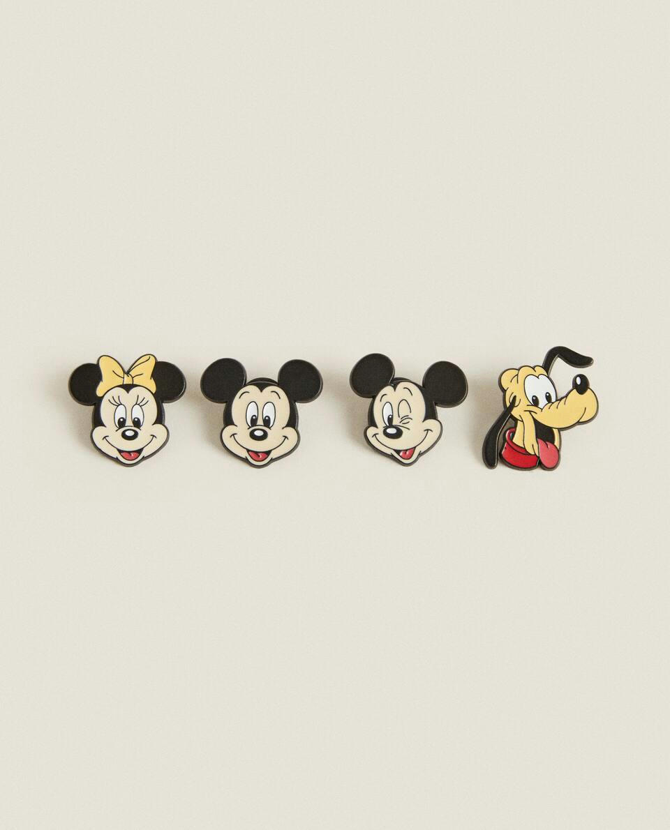 Conjunto de 4 pins do Mickey Mouse da Disney