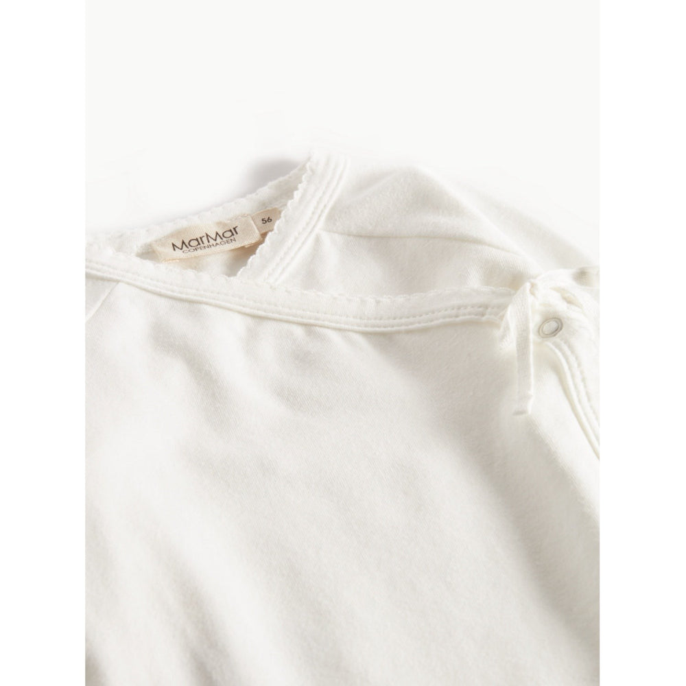 Køb MarMar Modal New Born Gentle White Tut Slå-Om LS Bluse