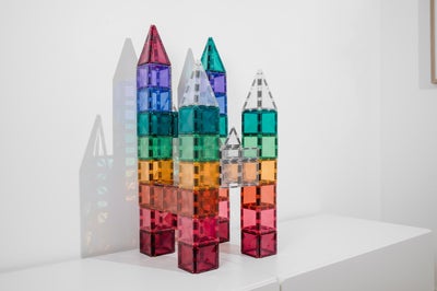 Connetix Magnetisk Byggekloss Pastel Square 40 Deler