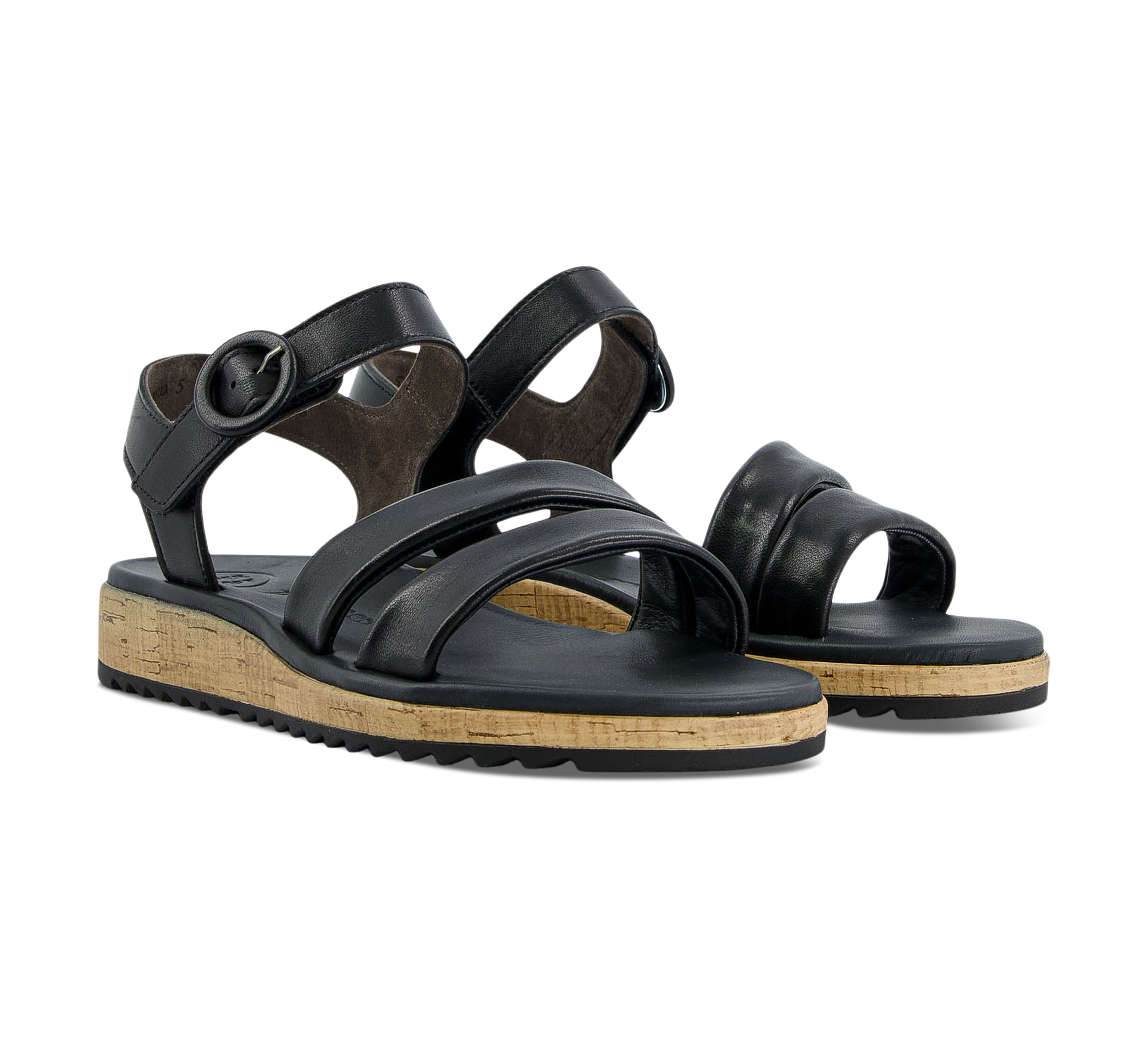 Paul Green Riemchensandalen schwarz