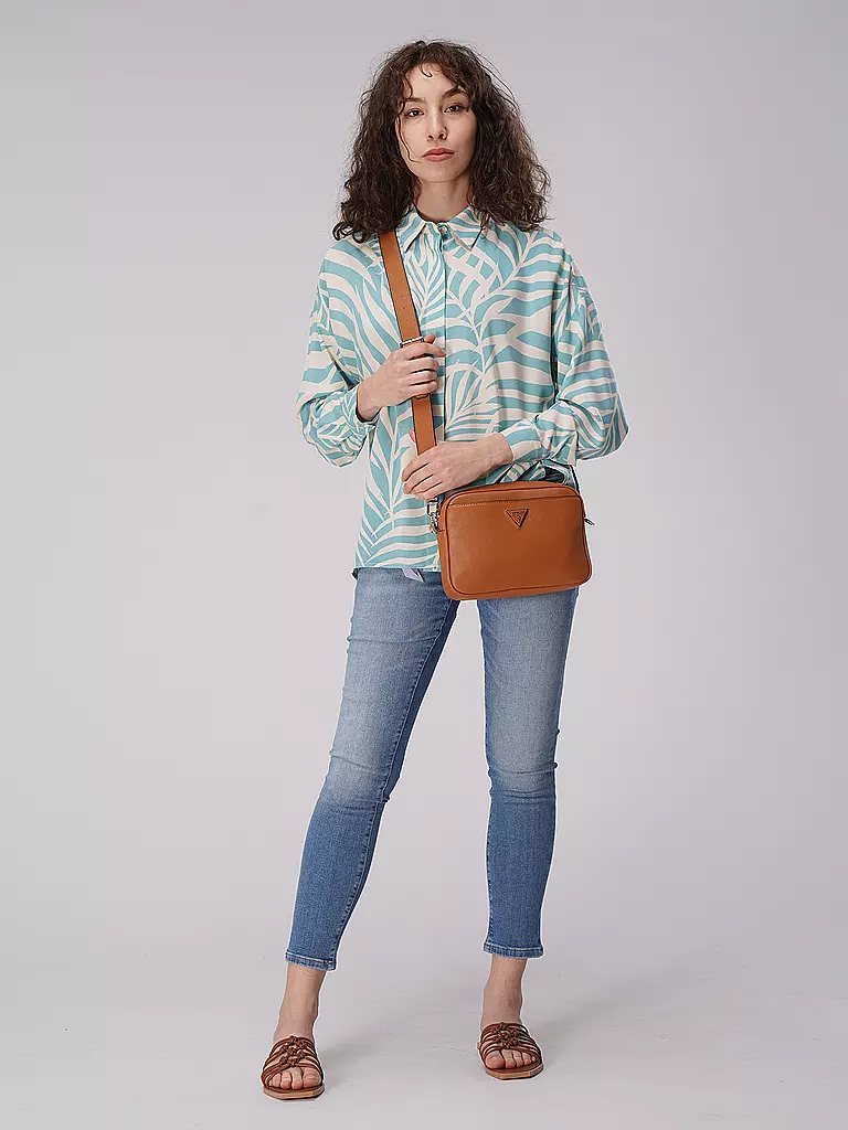 GUESS Tasche - Umhängetasche MERIDIAN braun