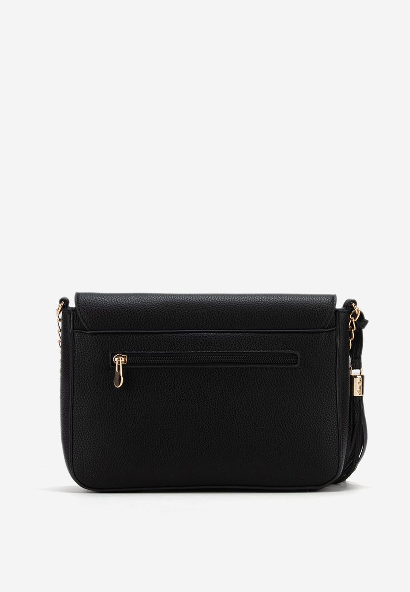 Sac bandoulière femme noire Anyssa