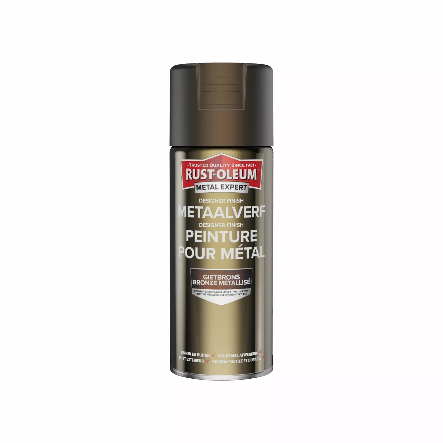 Rust-Oleum Designer Finish - gietbrons - 0,4L