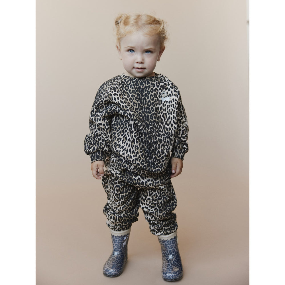 Køb Sofie Schnoor Light Brown Leopard Sweatpants