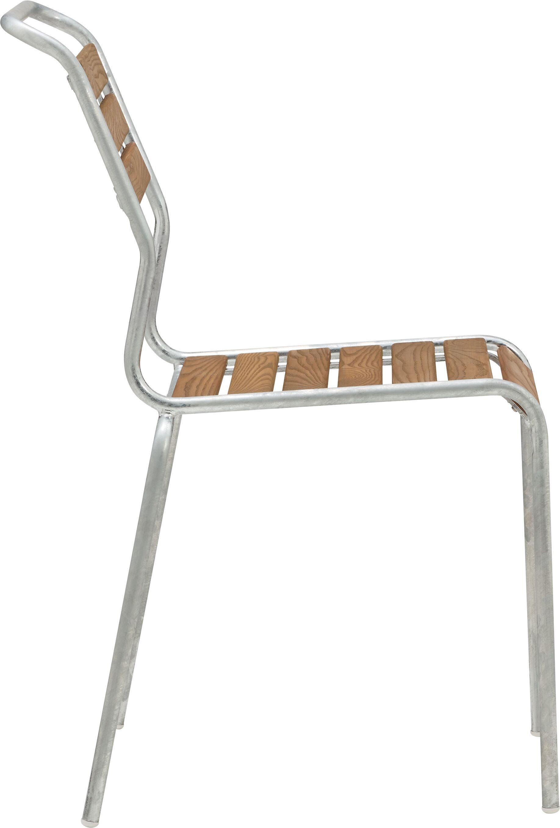 SÄNTIS Stuhl Eschenholz 42x52x84 - Esche / B: 44.0 cm x T: 60.0 cm x H: 85.0 cm