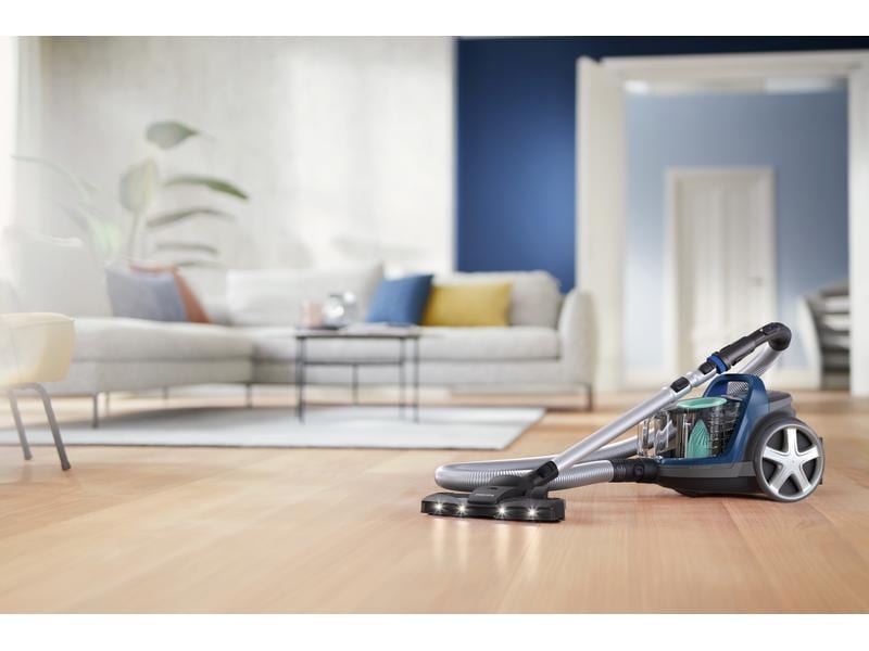 Philips Bodenstaubsauger PowerCyclone 7 Blau/Schwarz Beutelloser Staubsauger
