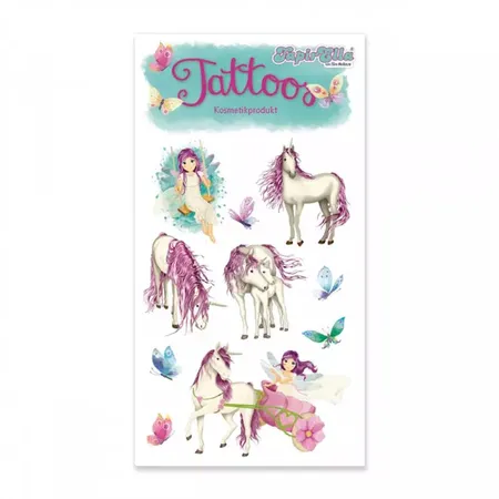 Lutz Mauder TapirElla Tattoo Einhorn mit Elfe