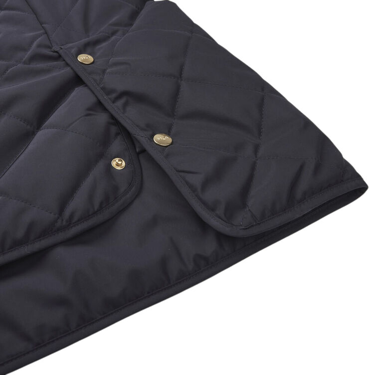 H2O Rubina Quilted lang overgangsjakke Blå