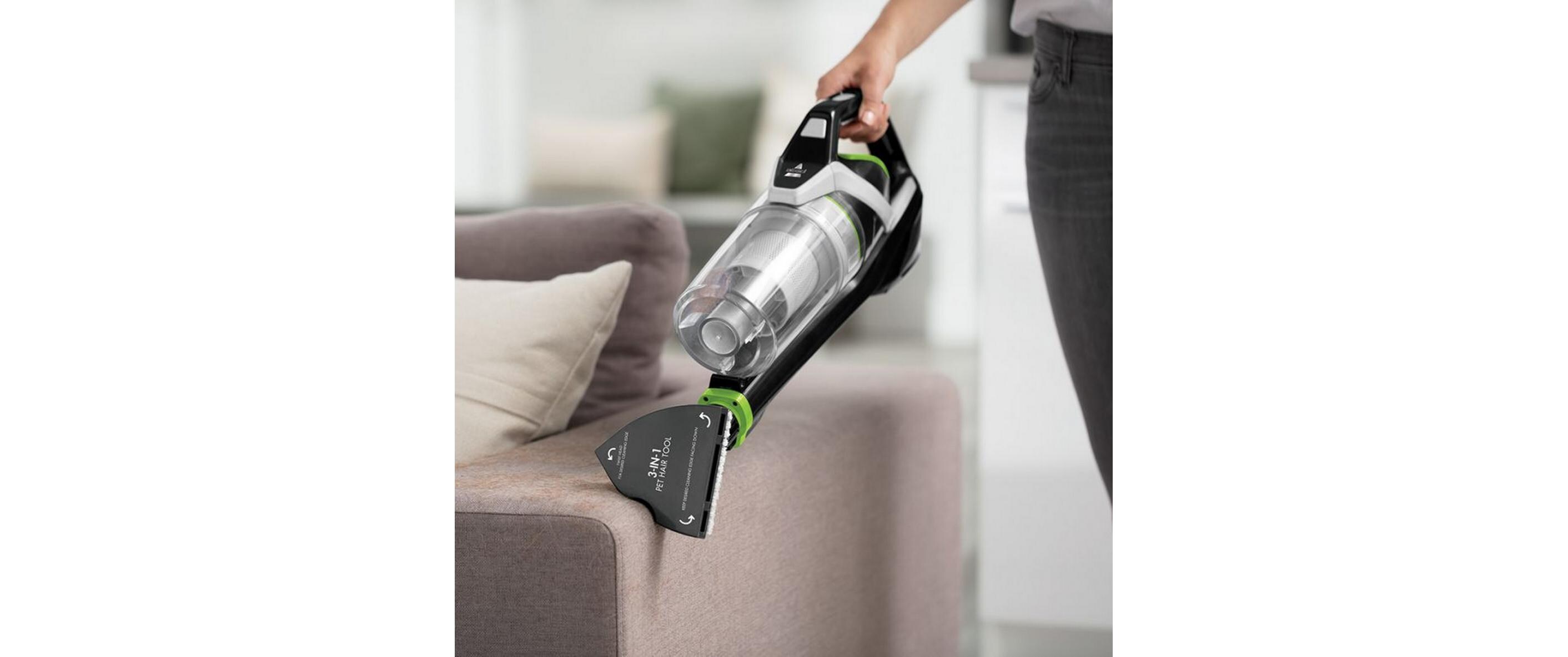 Polsterdüse MultiReach Active 3-in-1Aufsatz zum Reinigen von Polstermöbeln und Entfernen von Tierhaaren