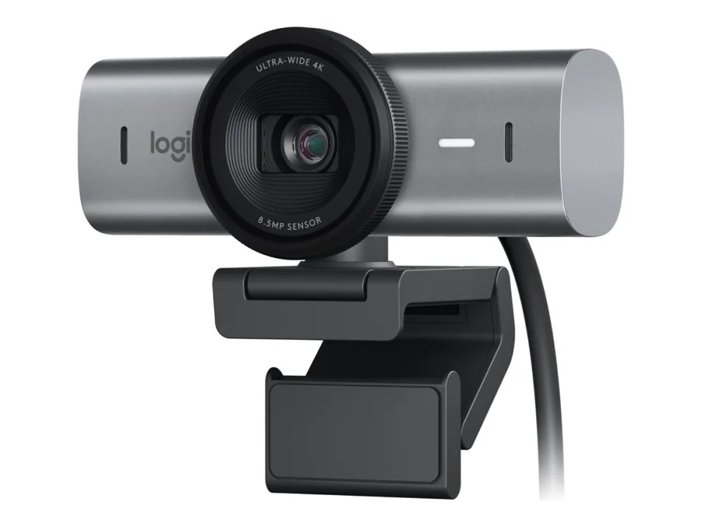 Logitech Master Series MX Brio - Live streaming-kamera - farve - 8,5 MP - 3840 x 2160 - 4K, 1080p - audio - USB-C