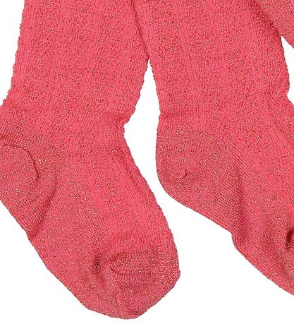 Melton trømpebukser - Pink m. Glimmer/M?nster