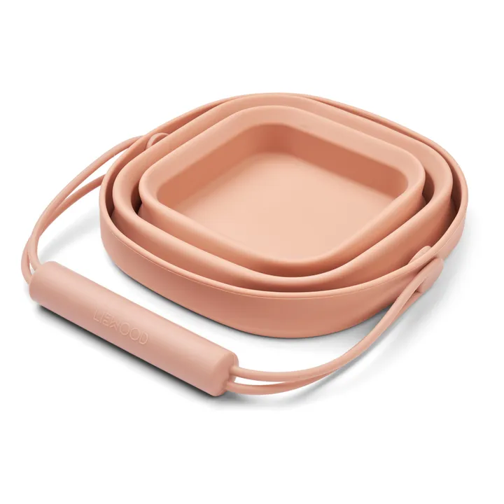 Liewood Seau de plage en silicone Abelone | Tuscany rose/Pale tuscany