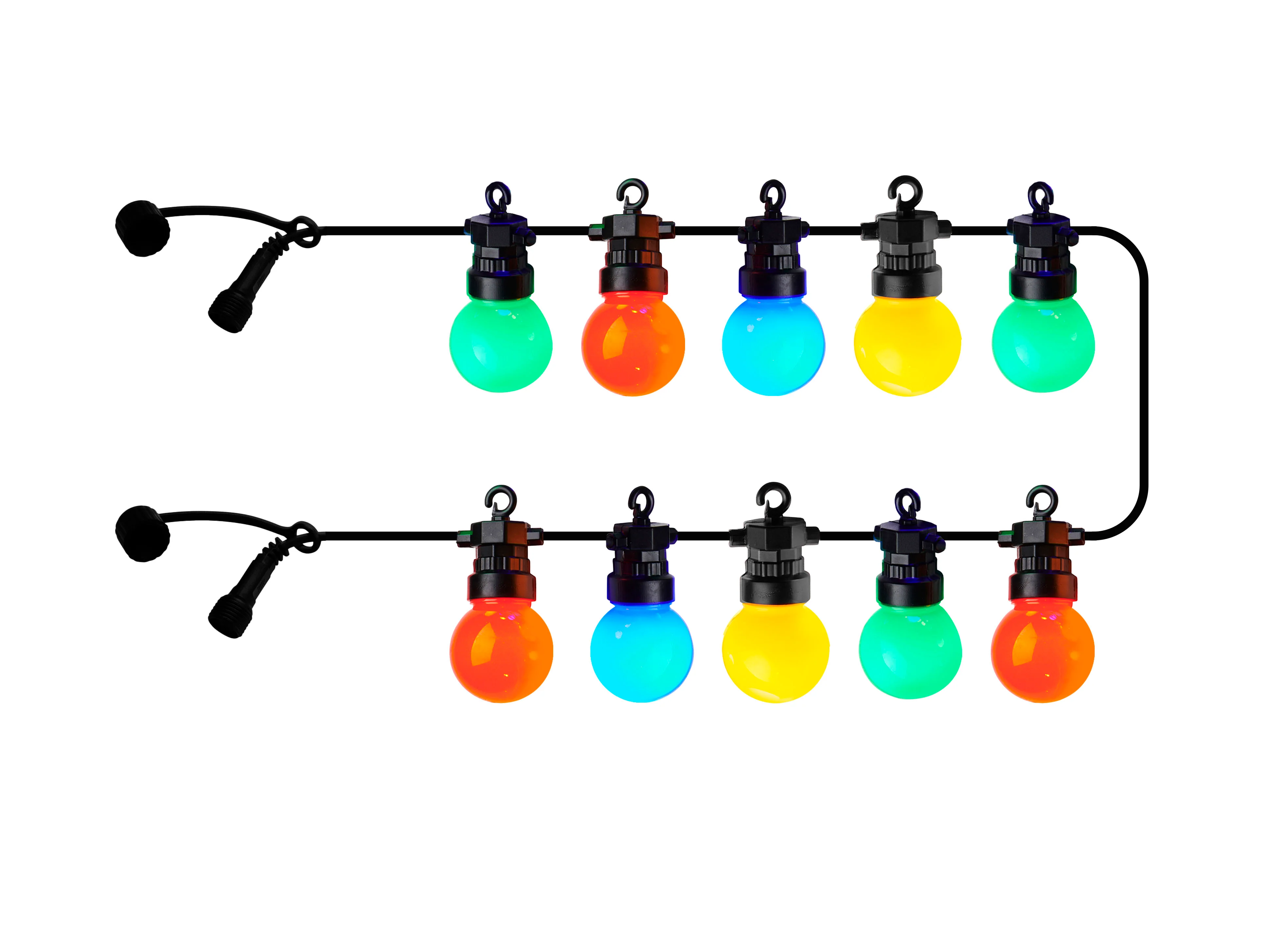 Sirius  Lucas suppl. sæt, multi - 10 LED pærer