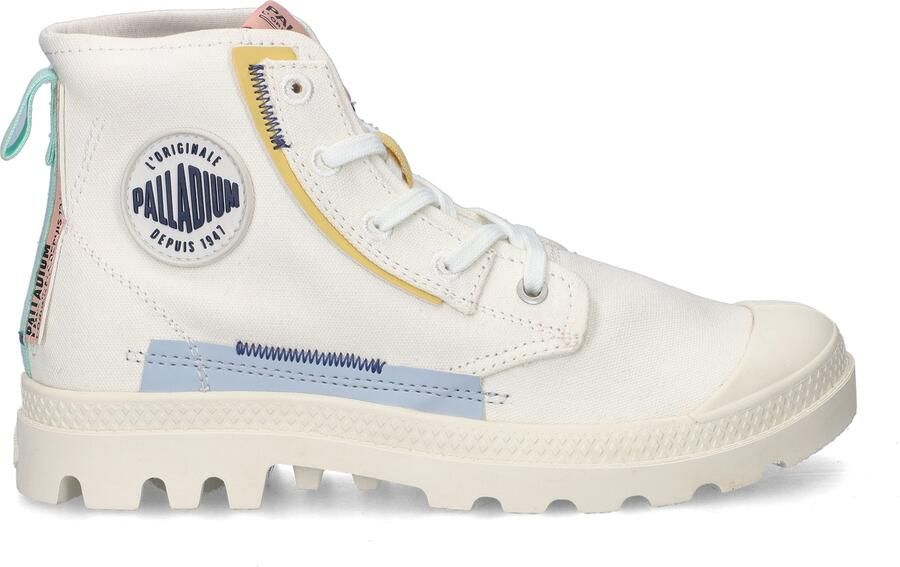 Palladium PAMPA~UNDERLAYER~~~~~~~~~~~~~~ Half-hoge schoenen Wit beige