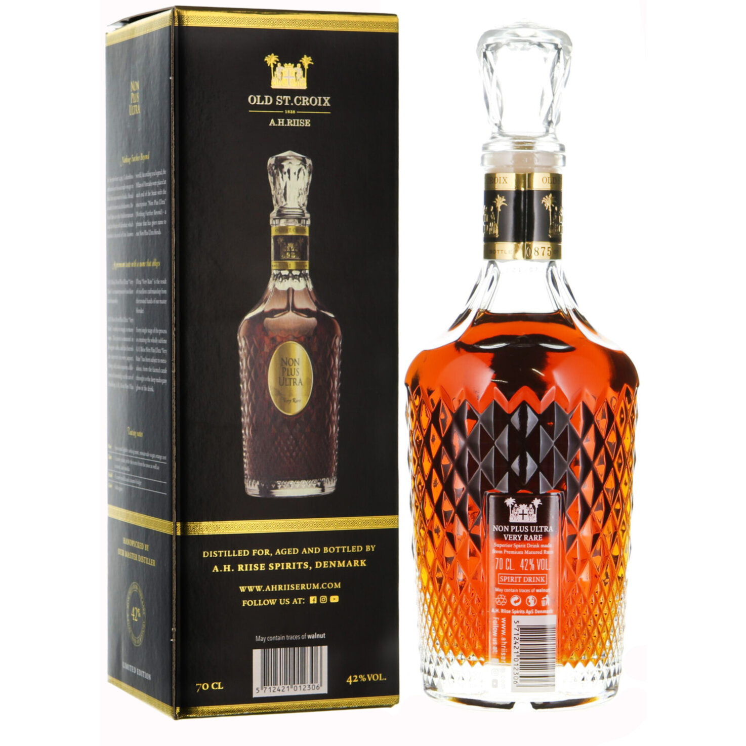 A.H. RIISE Non Plus Ultra Rum -70cl