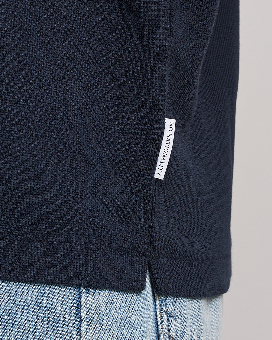NN07 Clive Knitted Sweater Navy Blue