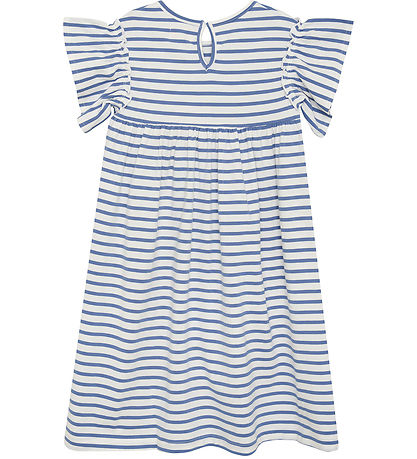 Creamie Kjole - Stripe - Colony Blue