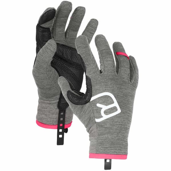 Gant ski de randonnée ORTOVOX FLEECE LIGHT GLOVE W DARK GREY BLEND