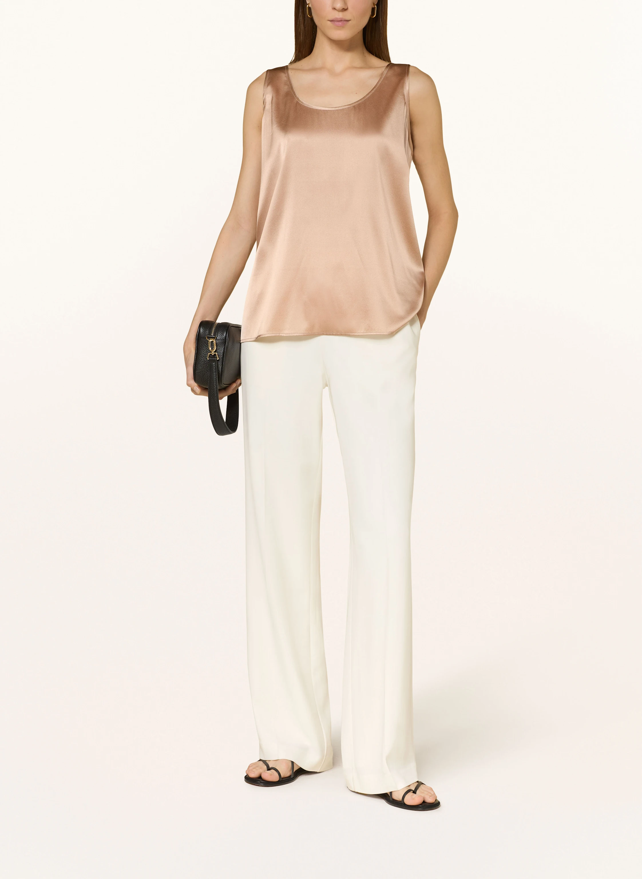 (THE MERCER) N.Y. Satintop aus Seide