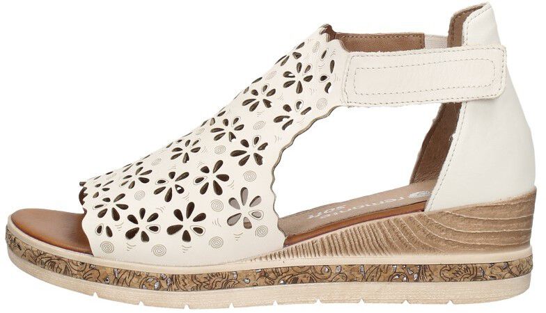 Remonte Dames sandalen gebroken wit
