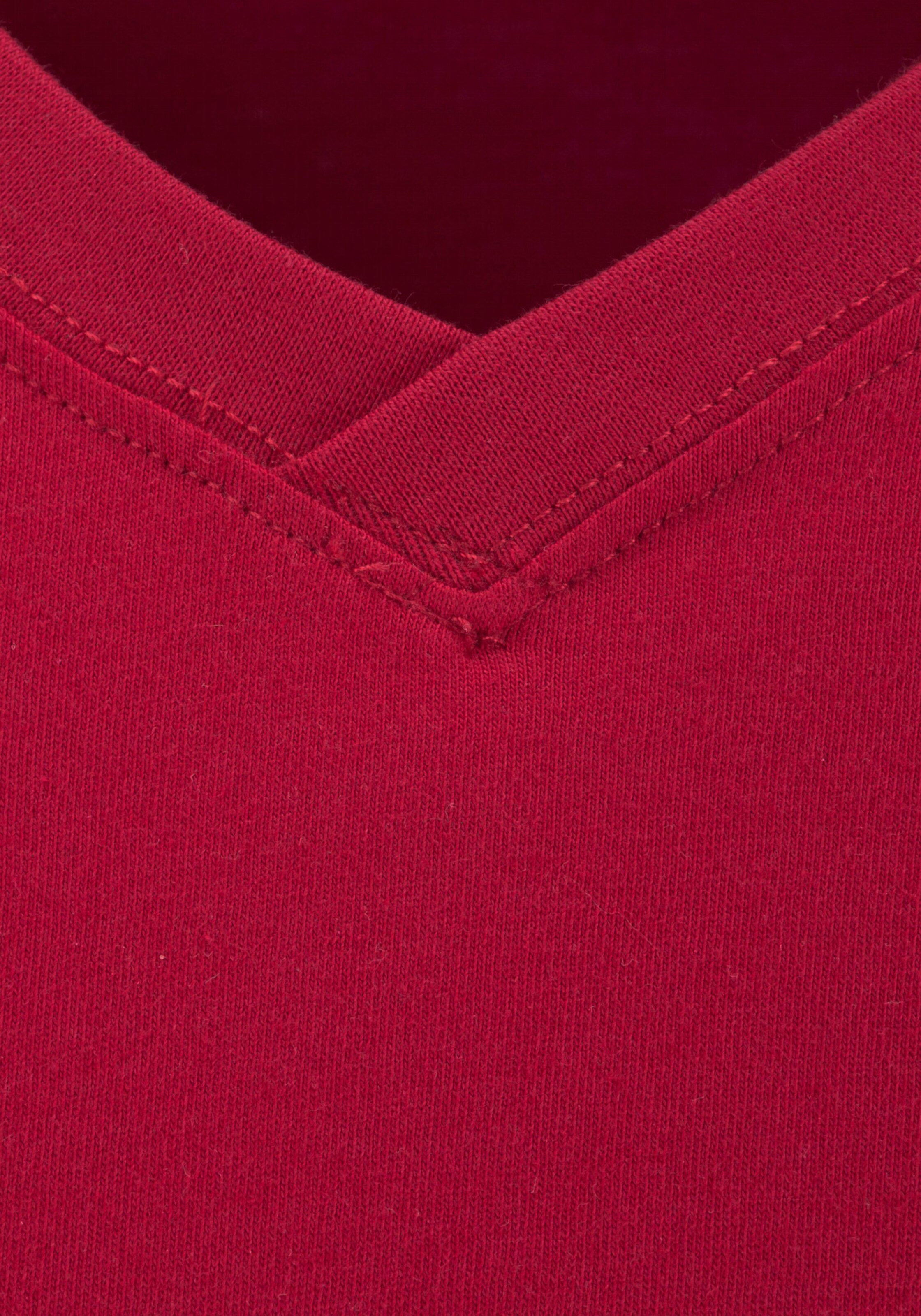 H.I.S T-Shirt in weiß, rot, marine