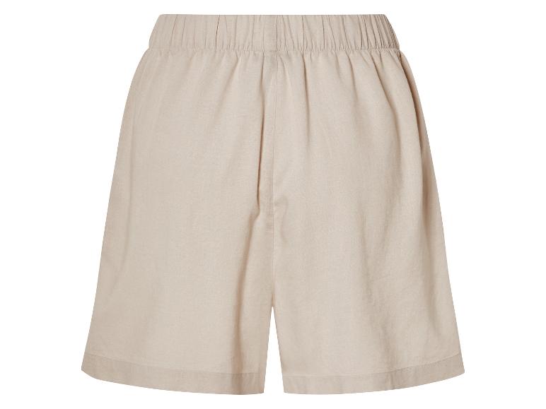Linnen dames short