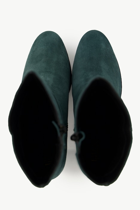 Leder-Stiefeletten, Schnalle, Wechselfußbett, Weite H