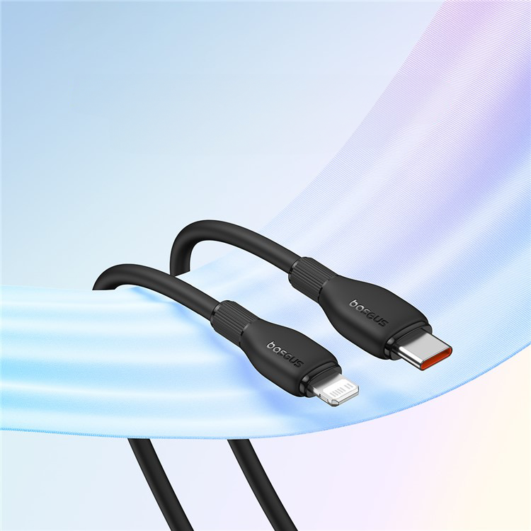 (1.2m) 20W USB C auf Lightning Ladekabel Datenkabel - Schwarz