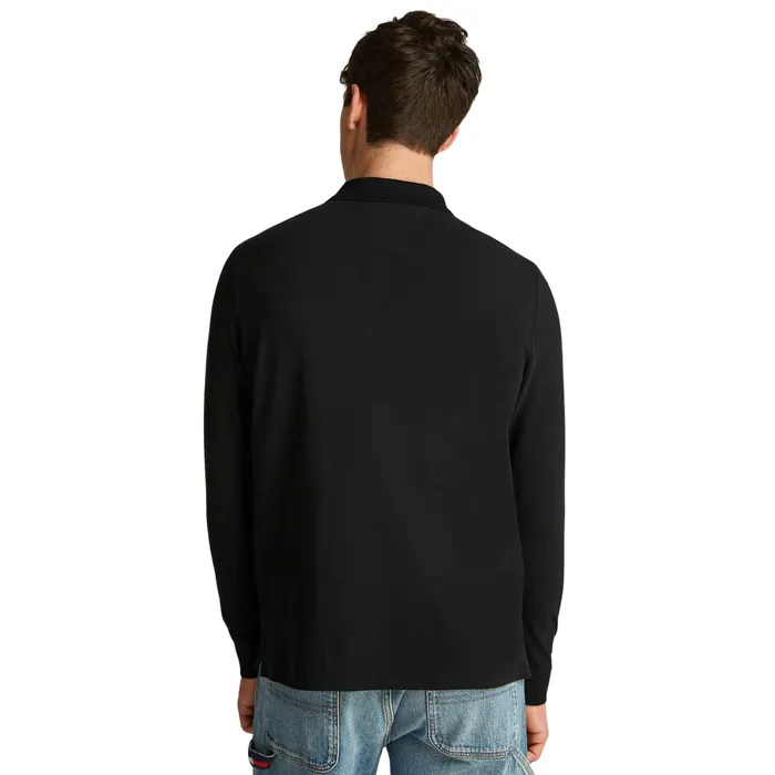 Tommy Hilfiger Slim Placket Longsleeve Polo Heren