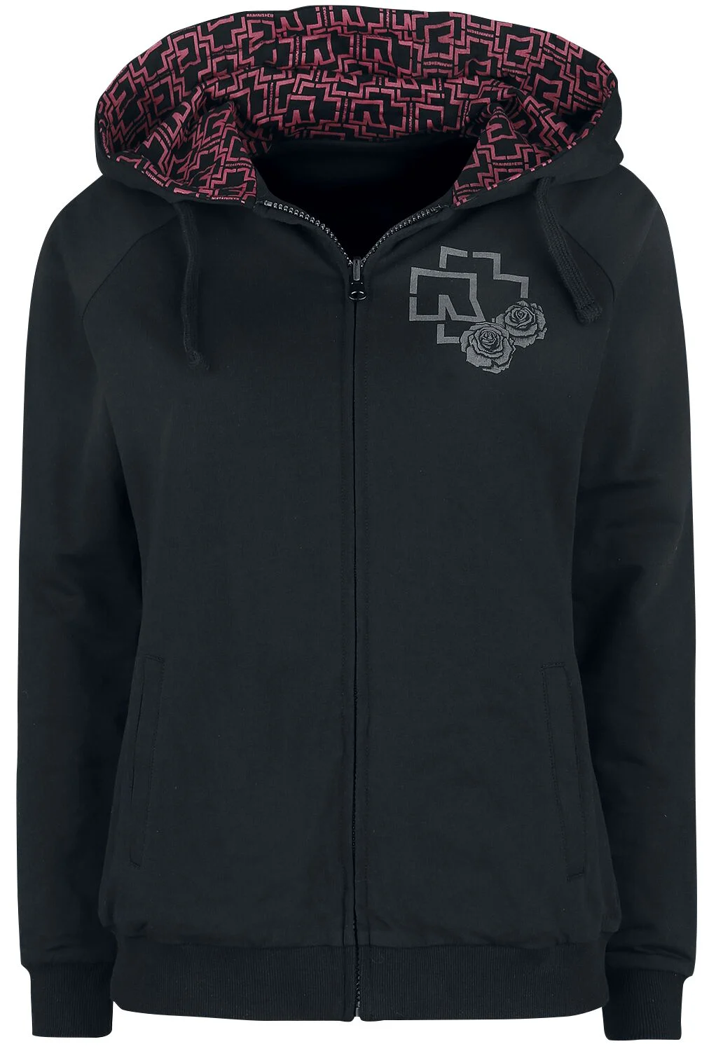 Rammstein Sweat-shirt zippé à capuche