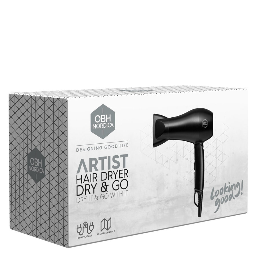 OBH Nordica Artist Dry&Go Mini Hair Dryer