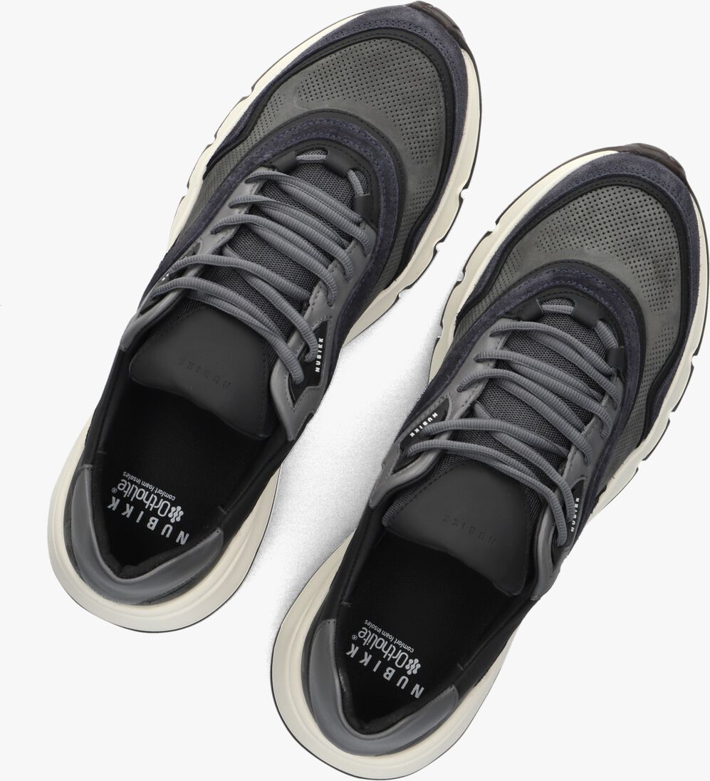 blauwe nubikk lage sneakers luca noa