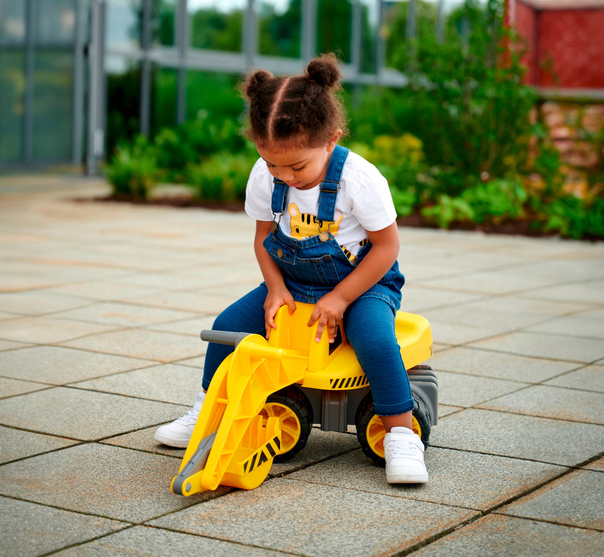 BIG Spielzeug-Bagger »BIG Power Worker Maxi Digger« Aufsitz-Bagger, Made in Germany