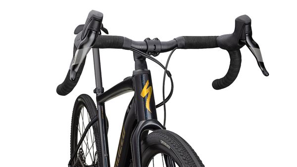 CREO 2 SL E5 COMP E-Gravelbike  gloss metallic dark navy harves gold  54 CM